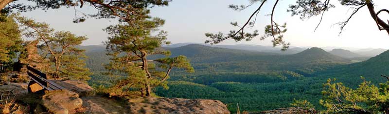 Blick vom R�tzenfelsen